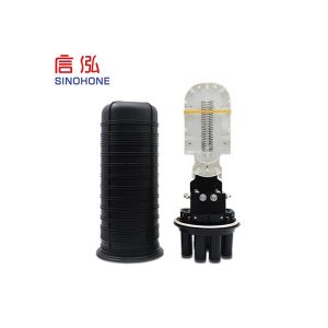 Fully Mechanical Sealing Structure Fiber Optic Connection Box / Splice Closure