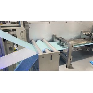 Fully Automatic Mask Making Machine Ultrasonic Fusing Machine For Flat Mask