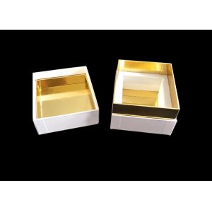 Glossy Lamination Lid And Base Boxes Superior Quality Solid Coated Paper