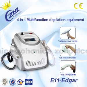 1064nm 532nm Elight IPL RF Mini For Skin Care With Color Touching Screen