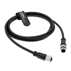 Alvin's M12 A-Code 5-Pin Shielded Cable - Industrial Automation, 8M