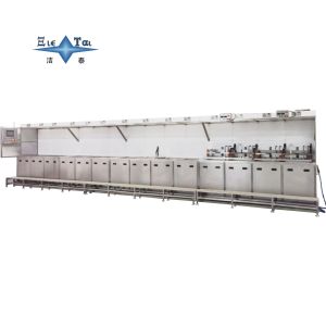 Manual Semiconductor Cleaning Machine 251KW Electrolytic Cleaning Line