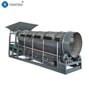 Garbage Screen Shaftless Drum Screen Machine Soil Stone Screening Machine