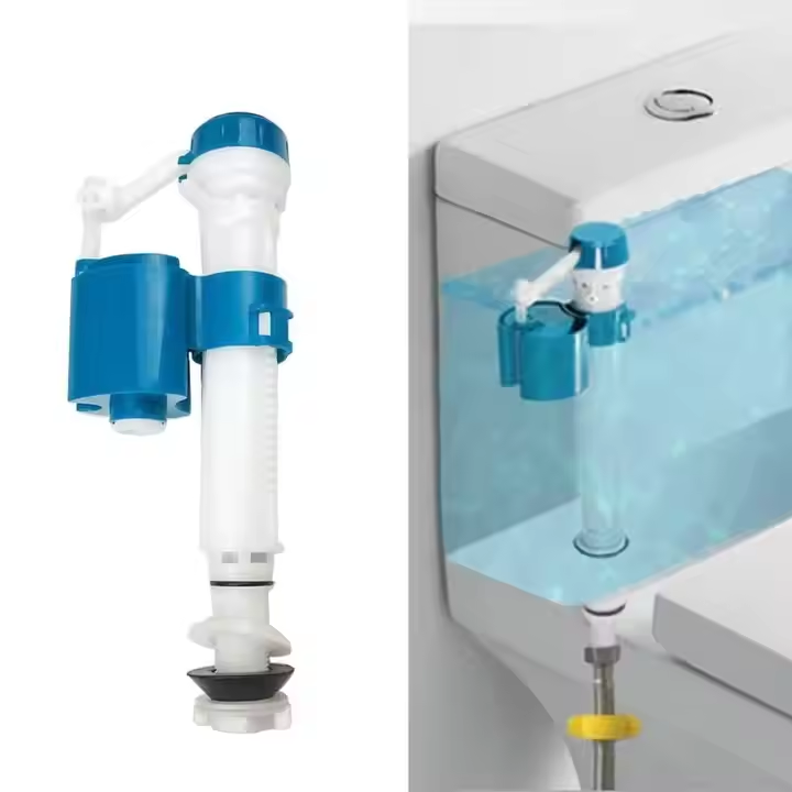 3/6 Liters Flushing Capacity Toilet Water Tank Cistern Fill Valves With Manual