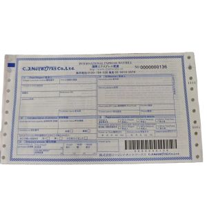 241x280mm Courier Air Waybill Professional Design And Printing Carbonless