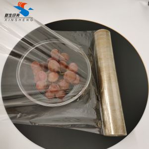 China PVDC Transparent Packaging Cling Film For Refrigerating Vegetable Fruit on sale