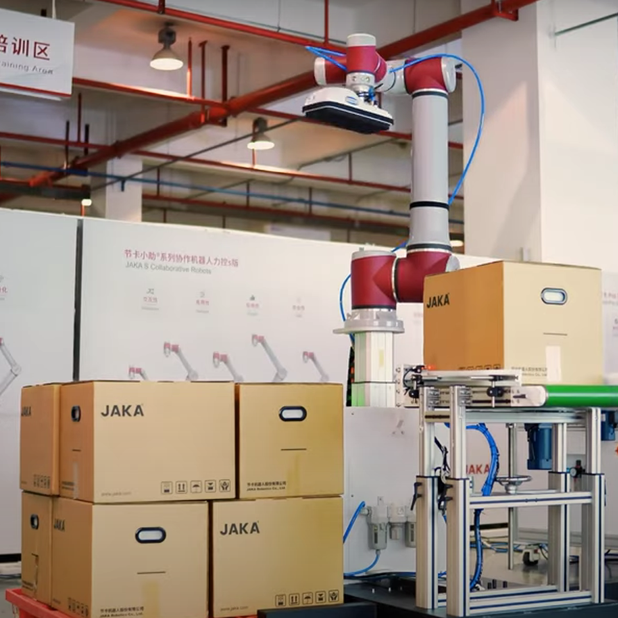6 Axis Collaborative Robot Smart Palletizer Robot Arm JAKA Zu20 Automatic