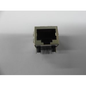 DSL / ADSL Right Angle 10 / 100 base RJ45 female jack with transformer,Rohs