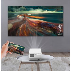 ODM Mobile Home Theater DLP Projectors Smart 4K Enhancement 3LCD 32GB