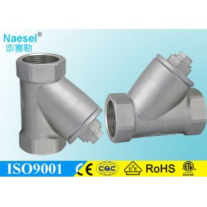 Dust Proof Angle Seat Valve AC 220V / 110V Voltage 50mm Actuator Diamter