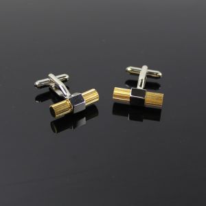 2013 newest design zinc alloy plated cuff-links
