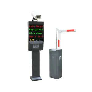 High Security Parking Ticket Machine , Automatic Car Parking Barrier System