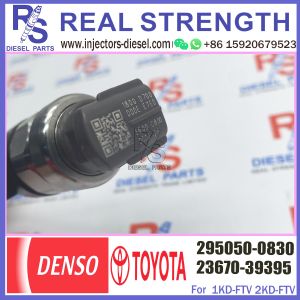 Diesel Fuel Injector 295050-0830 For Toyota Dyna 1KD-FTV 23670-39395 23670-30390