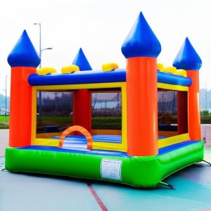 China 10ft X 10ft X 8ft Inflatable Castles Durable PVC Or Vinyl Construction Custom Logo Can Be Printing Ideal For Family Events on sale