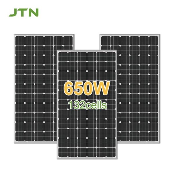 Quality Waterproof IP65 JTN 210mm Solar Cell PV Module 660W Shingled Mono Solar Panel for Home for sale