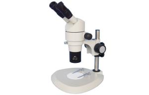 China Parallel Optical Stereo Zoom Microscopes with 8x to 50x and Trinocular Head on sale