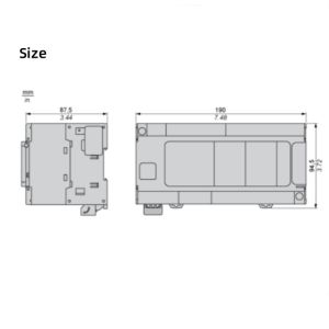Schneider M241 PLC 24V DC 40 I/O Programmable Controller