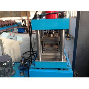 Wholesale 3 Tons Decoiler Shutter Door Frame Roll Forming Machine 40GP Container Maximal to 1.2mm from china suppliers