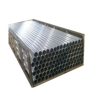 Sandblasting Aluminium Extrusion Tube Square With Size 100*100*5mm