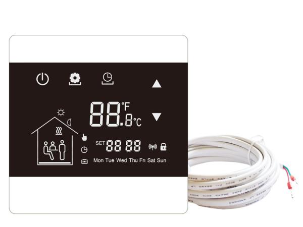 Quality Digital weekly Programming Touchscreen Smart Thermostat With LCD display screen for sale