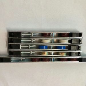 12mm Width Stainless Steel Frame Sliding Door Roller with POM Pulley Bearing