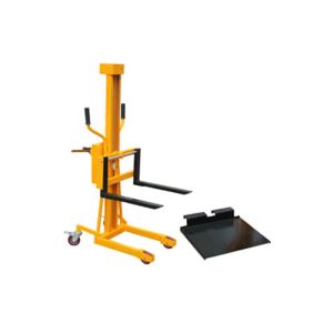 LS80 LS150 Mini Winch Stacker With Removable Platform Capacity 150Kg