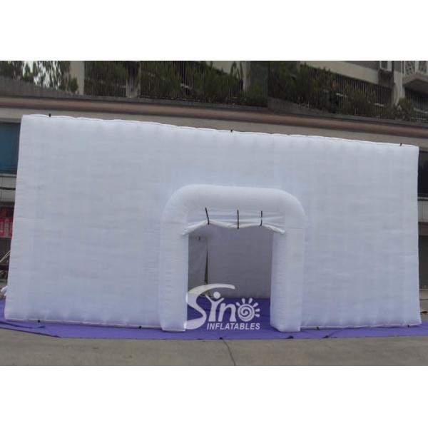 11x11 m big party or event inflatable cube tent with 4 doors made of best pvc