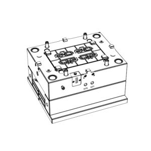 OEM / ODM ： Multi Cavity Injection Mold & Transparent mini mainboard bracket (1