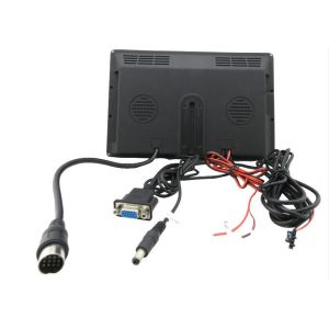HDMI VGA 7 TFT LCD Monitor High Resolution With 2 Video Cameras Inputs
