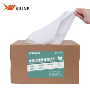 Custom Logo 65gsm Multipurpose Wiping Non Woven Cloth For Heavy Duty Cleaning