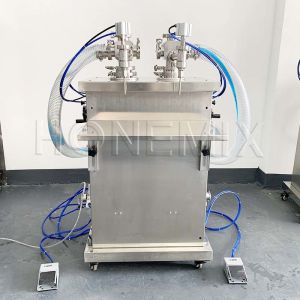 Vertical Automatic Shampoo Two Nozzles Bottle Filling Machine