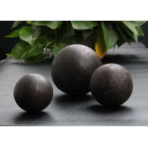 Customized Size Grinding Forged Steel Balls For Various Mines Power
