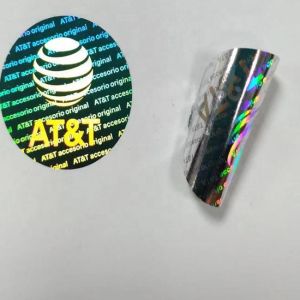 Adhesive Smooth Custom Hologram Stickers Tamper Proof Security Seal Label