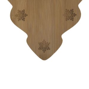 Eco-Friendly Bamboo Christmas Tree Charcuterie Cutting Board Set with Cheese