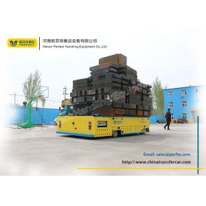 Heavy Cargoes Handling Electric Trackless Transfer Cart Customization