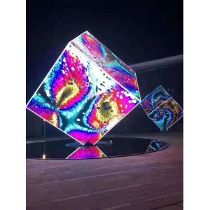 Outdoor Rubik'S Video Cube Led Display P3.91 For Shopping Mall