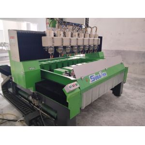 Buy cheap Shell pendant craft multi-head engraving machine from wholesalers