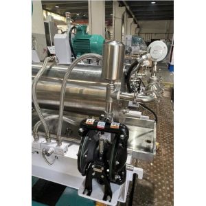 30kW Horizontal Sand Mill Machine Super Flow Dynamic Discharge