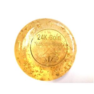 China Handmade Whitening 24k Gold Glutathione Soap Body Care For Cleansing on sale