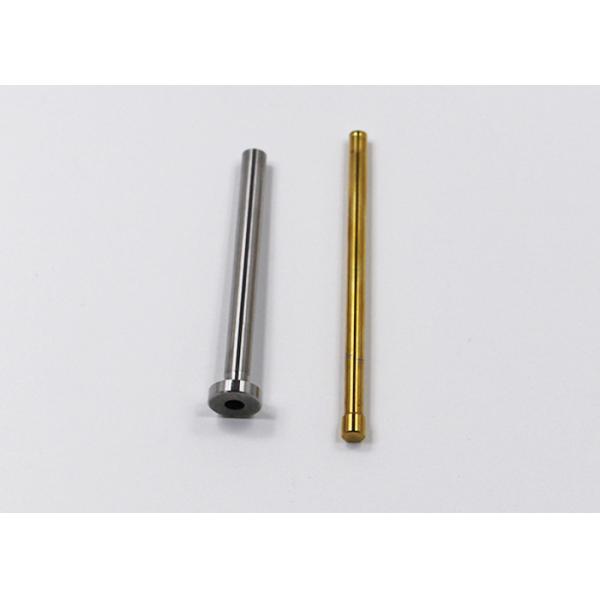 Quality Steel Screw Precision HSS Punches Pins , OEM ODM Plum Custom Hole Punch HRC62-68 for sale