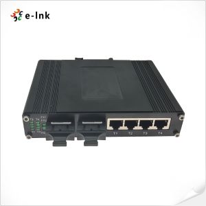 Industrial 4-port 10/100Base-T + 2-port 100BASE-FX Ethernet Switch