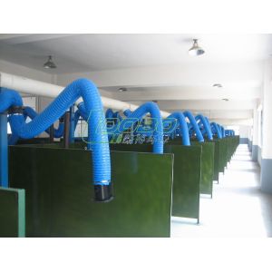 Flexible Suction Arm for smoke extraction and Dust collector arm, wall mounted
