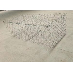 Slope Support 2m X 1m X 1m Custom Gabion Baskets 6x8cm Mesh Hole