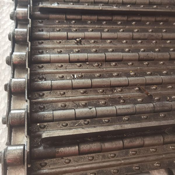 Professional Carbon Steel Chain Plate Link Chip Hinged Conveyor Belt