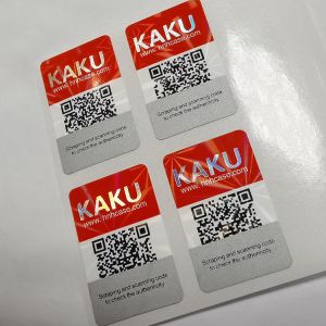 Scalability Anti Counterfeit Sticker Custom Holographic Security Stickers ROHS
