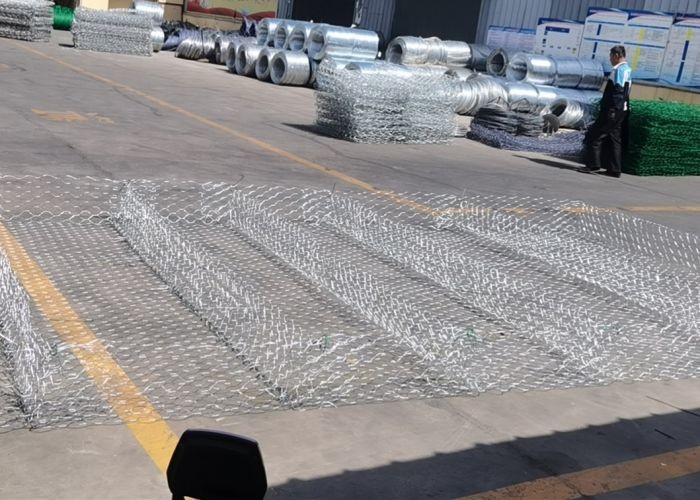 Wholesale 2.2mm Gabion Mattress Wire Channel Welded Mesh Gabions For Flood Control from china suppliers