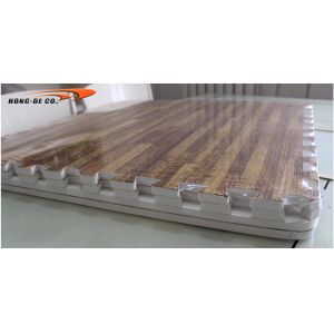 Wood Grain Interlocking Kids Eva Foam Tiles