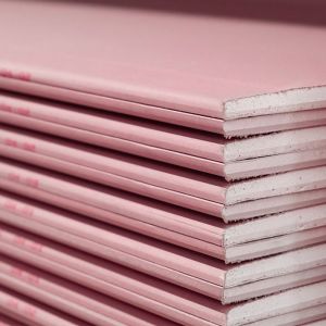 Wholesale Customized Pink Fireproof Plasterboard , Decorative 12mm Ceiling Boards from china suppliers