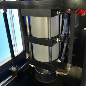 Semi Automatic 5L Hollow Part Volume Pet Preform Heating Blowing Machine at