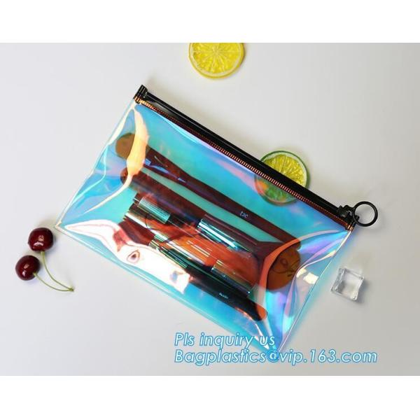 Kid Handbag Pu Cheaper Plastic Zipper Slider Clear Pvc Bag, Slider Zipper Bag Plastic Bag For Card, zipper packaging bag